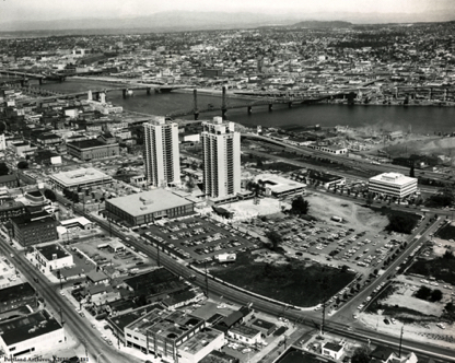Aerial view circa 1967